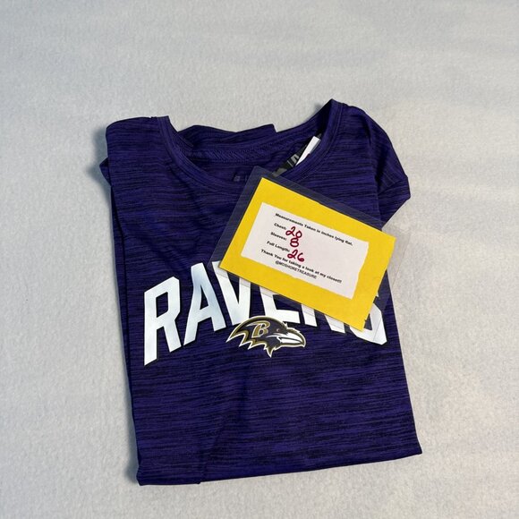Baltimore Ravens Nike Dri-Fit Performance Shirt NFL Onfield Apparel Purple LARGE - Picture 11 of 11